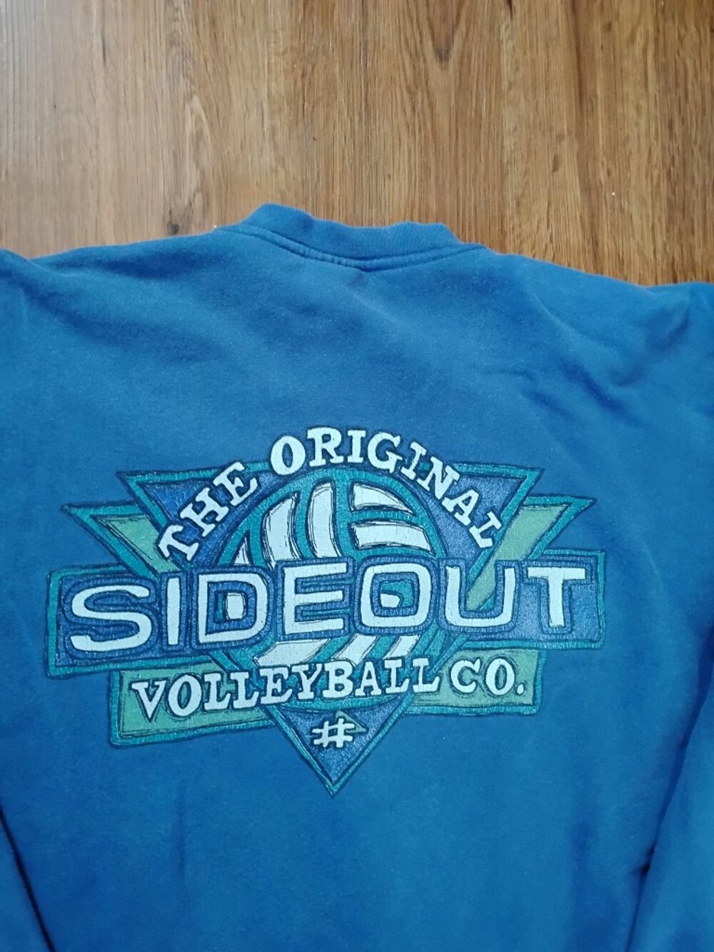 Vintage Sideout Volleyball Crewneck Sweatshirt